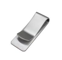 Schlanker Geldclip Edelstahl geldklammer Minimalist Gel