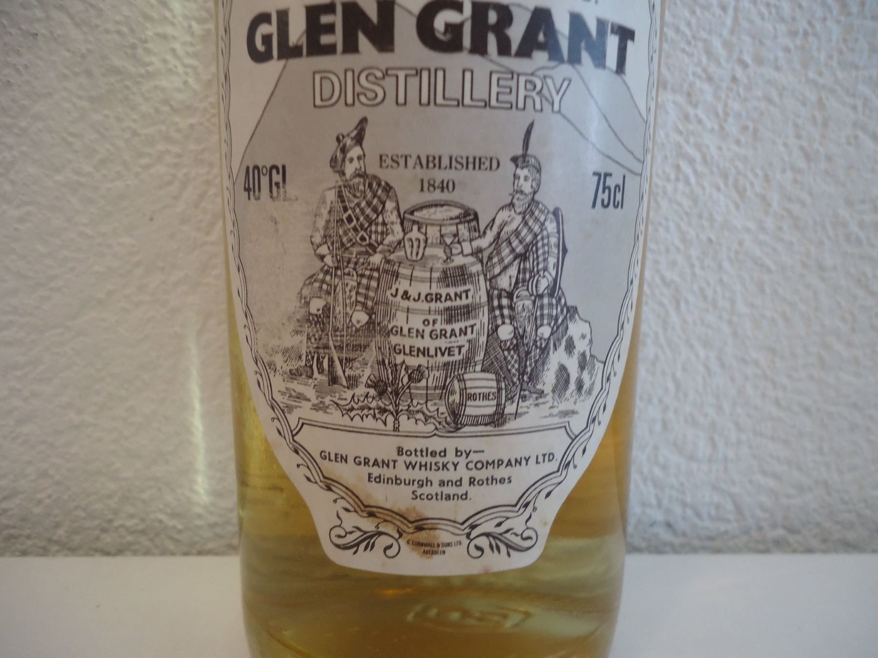 Glen Grant Spirituosen: Glen Grant Whisky Distilled 1971 – Neu und originalverpackt aus Elsau von Rumsammler 3