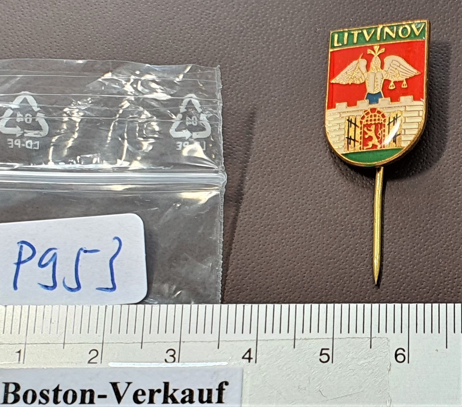 Biglietti: P953 - Nadel LITVINOV  Tschechien – Usato da Reinach BL venduto da Boston-Verkauf 3