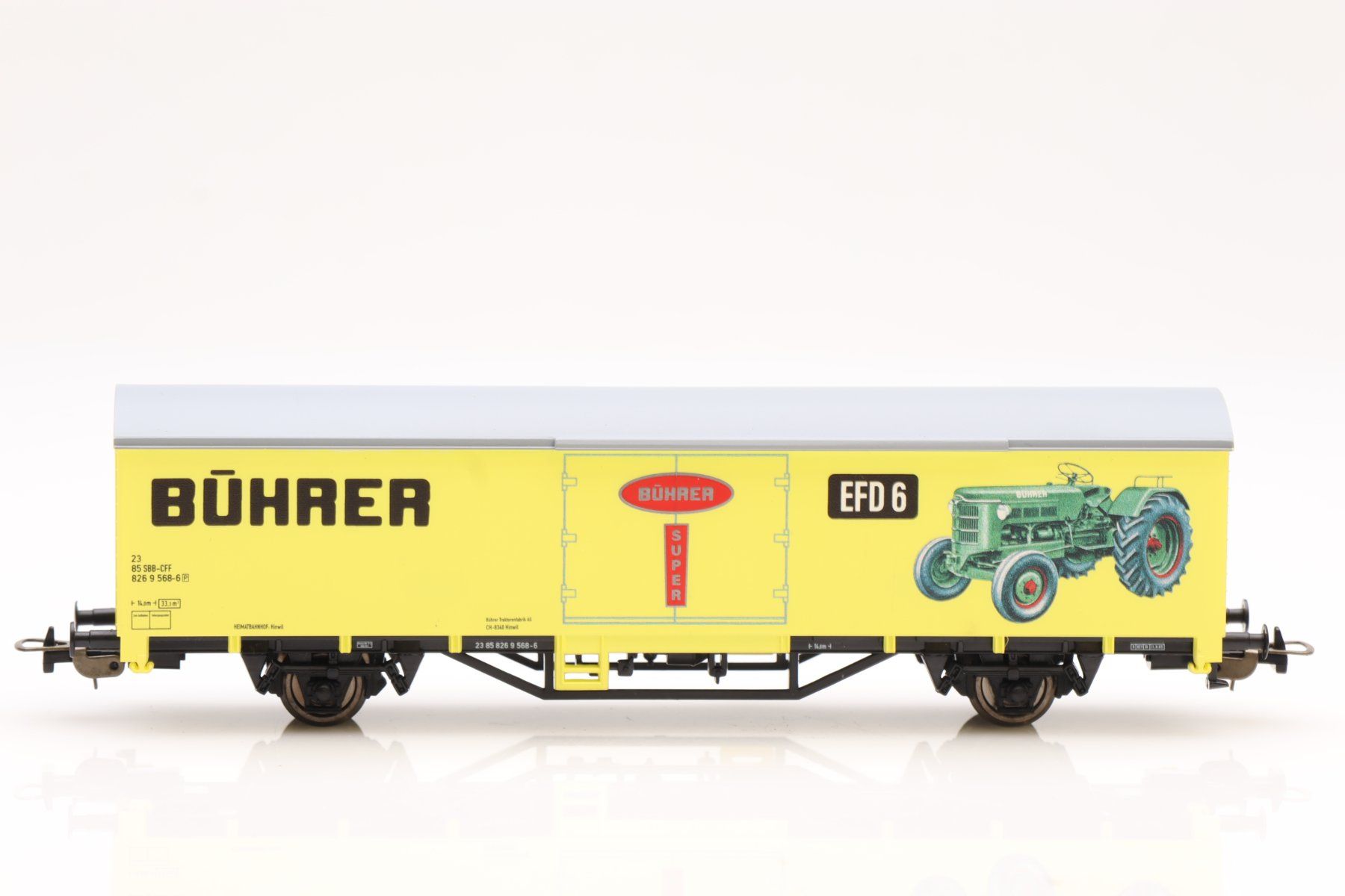 Piko Modelleisenbahnen: Piko 97159 SBB Güterwagen "Bührer", H0 – Neu (gemäss Beschreibung) aus Ried (Muotathal) von Modellbahn.swiss 1