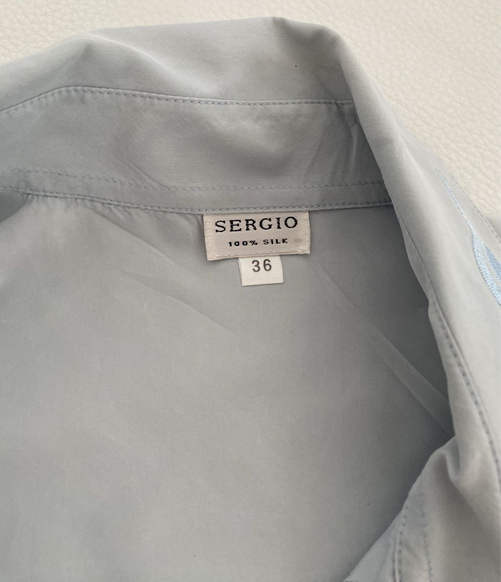 Camicette: Sergio 100% Seiden Bluse 🌸 – Usato da Opfikon venduto da Luis144 1