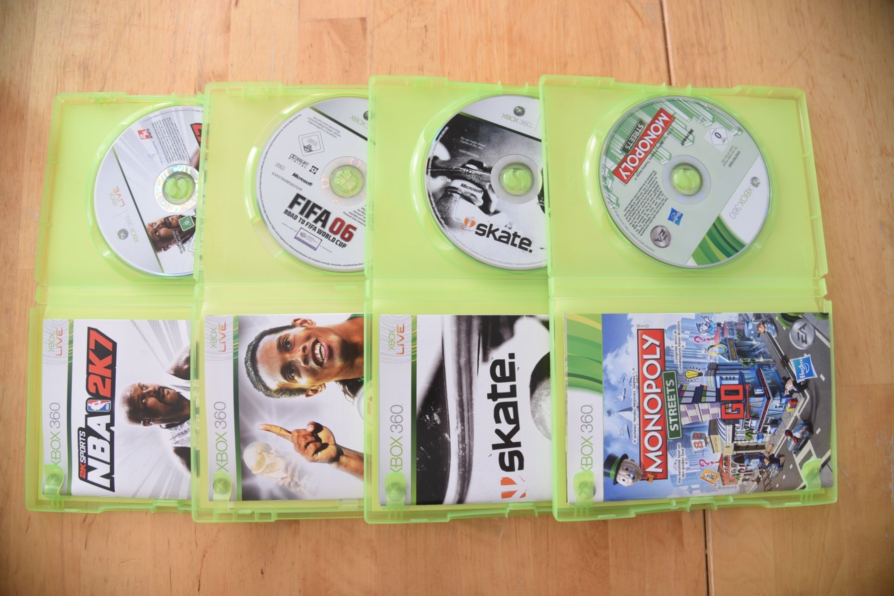 Giochi: Monopoly+skate+FIFA 06+NBA2K7 (CIB) – Usato da Frenkendorf venduto da gelbeZinnie 2