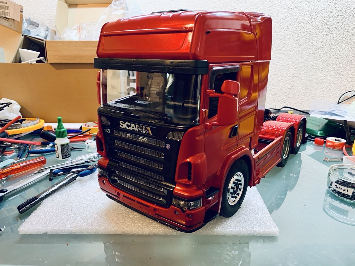 Scania Modellismo RC: Scania R730 1:14 Truck – Usato da Burgistein venduto da piero.85