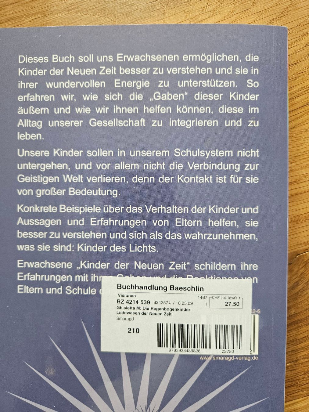 Bücher: Die Regenbogenkinder (NP 27.50) nur 6.-- – Neu (gemäss Beschreibung) aus Buttikon SZ von Marcelr 1