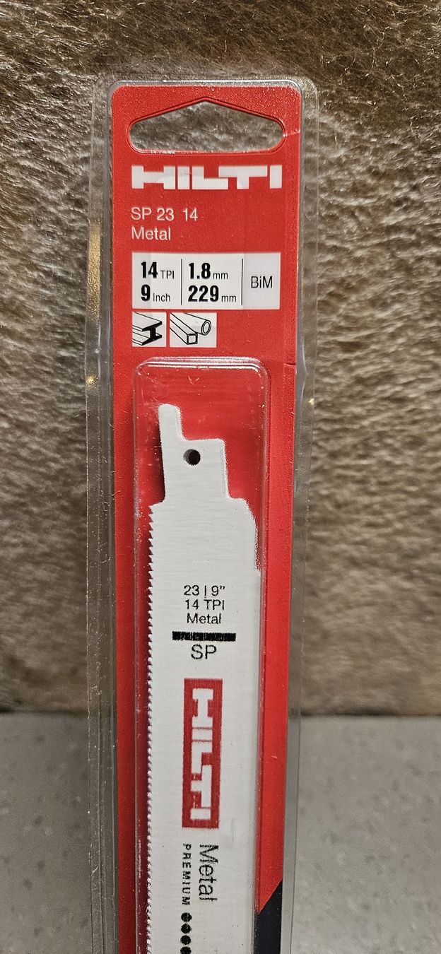 Hilti Seghe: Hilti Säbelsägeblatt SP 23/14 – Nuovo e nell'imballaggio originale da Baar venduto da Vel...Baar45 1