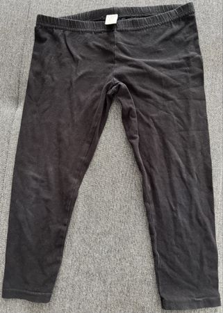 Leggings schwarz, Gr. 110