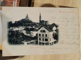 Alte PK / Gruss aus Uster - Buchdruckerei Gebr. Frey - 1900