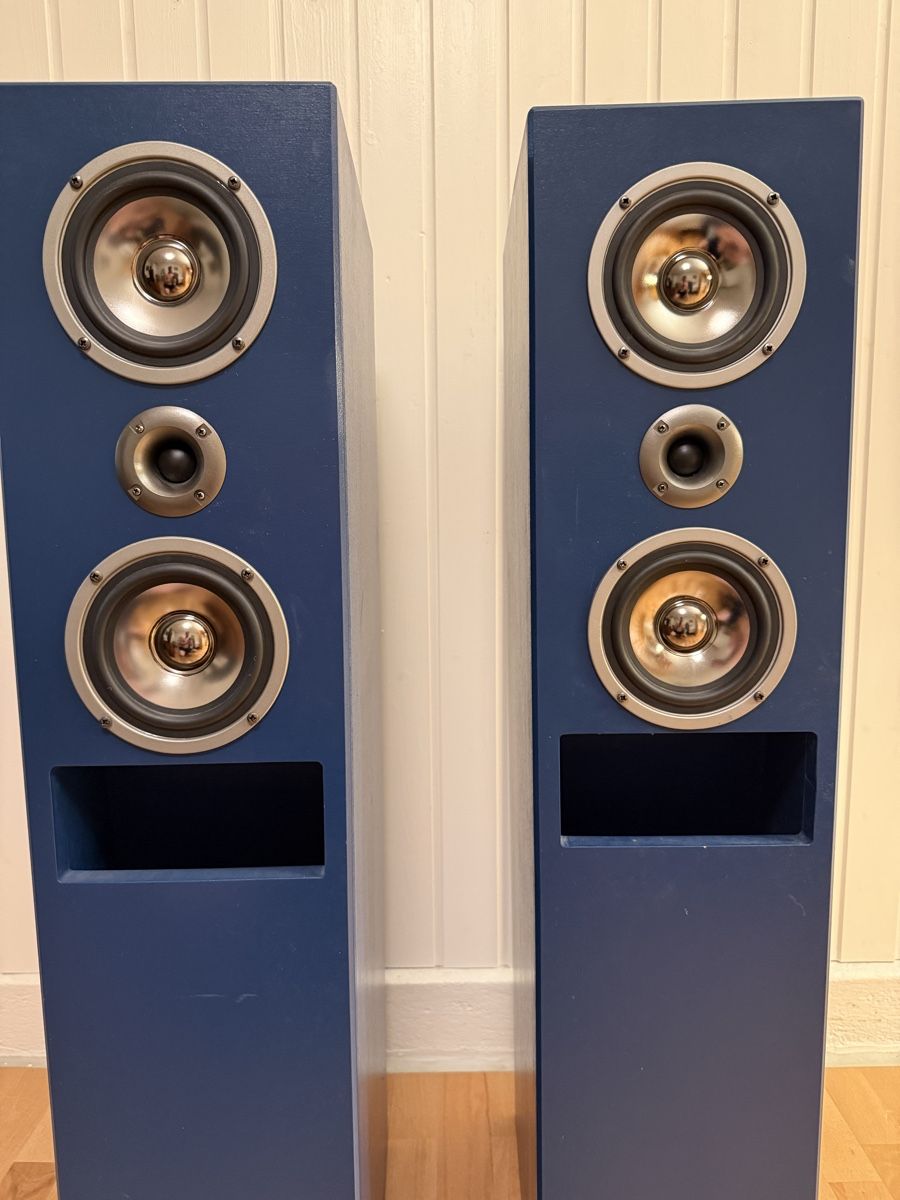 Casse acustiche: DIY Standlautsprecher Paar mit Mivoc Anschlüssen – Usato da Bern venduto da Moowee 5