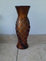 Vase braun