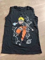 T-shirt sans manches Naruto Uzumaki noir taille 164