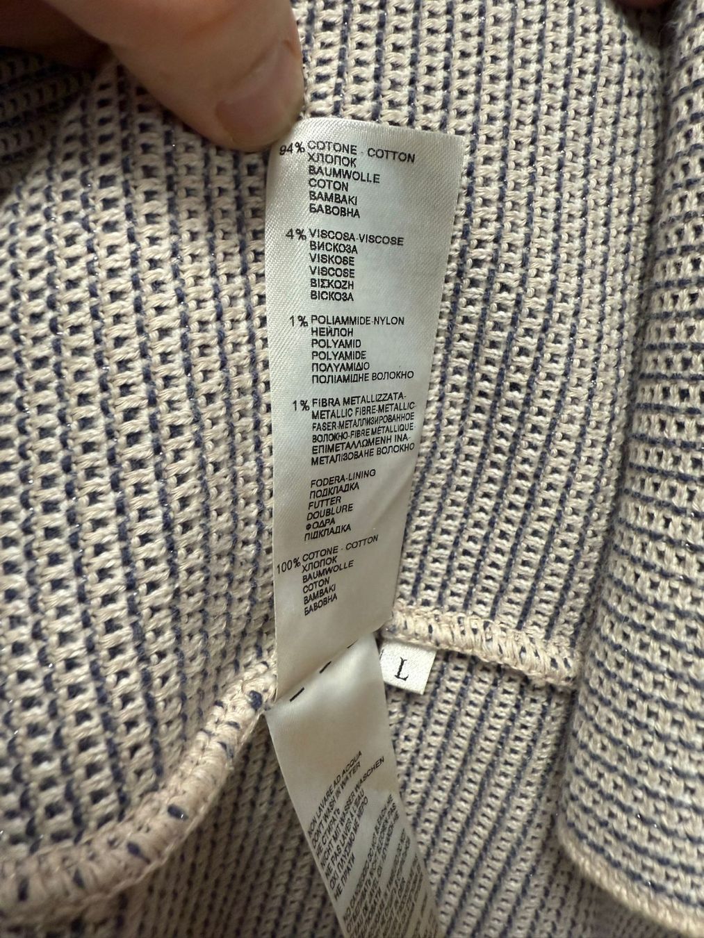 Falconeri Giacche: Falconeri Strickjacke Damen Gr. L - Baumwolle – Nuovo (secondo la descrizione) da Frauenfeld venduto da LIL_NA 8