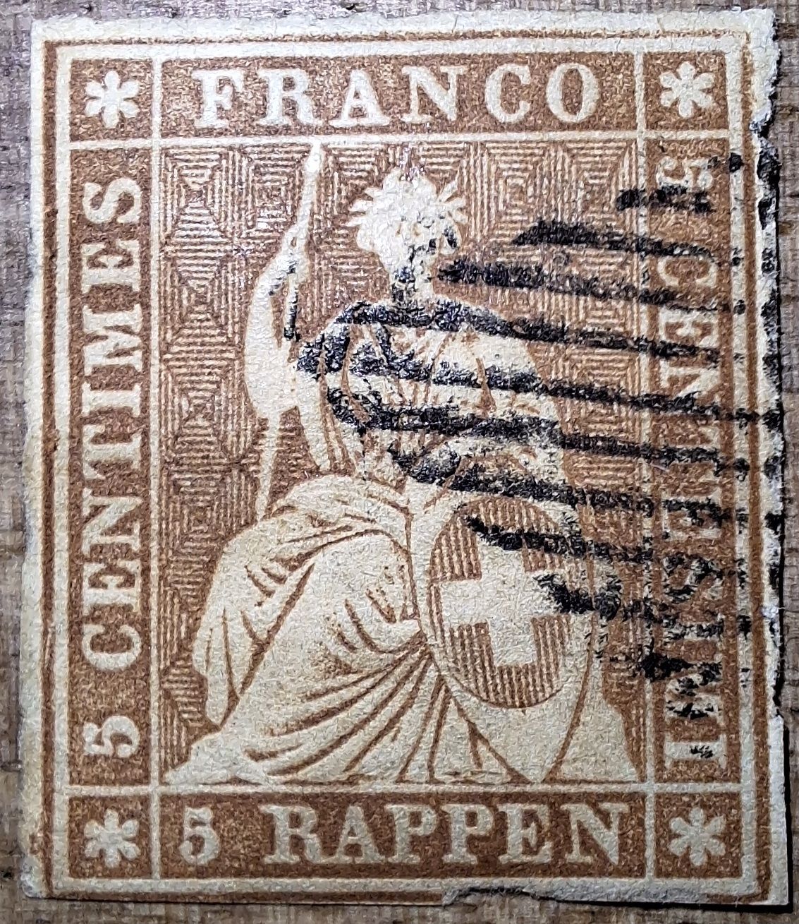 Tous les timbres: Strubel 22C Kat. 150.- – D'occasion à Balgach par SIMEON27
