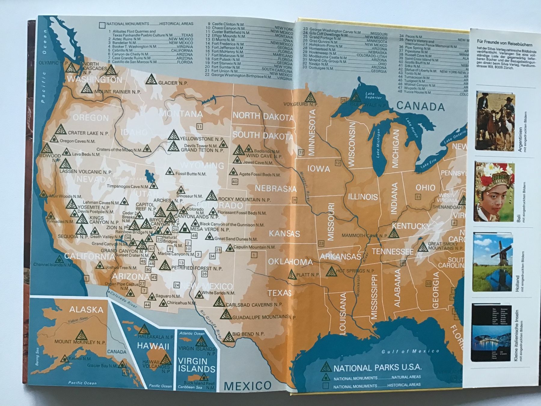Libri: Nationalparks der USA 70ziger – Usato da Horw venduto da adler65 6