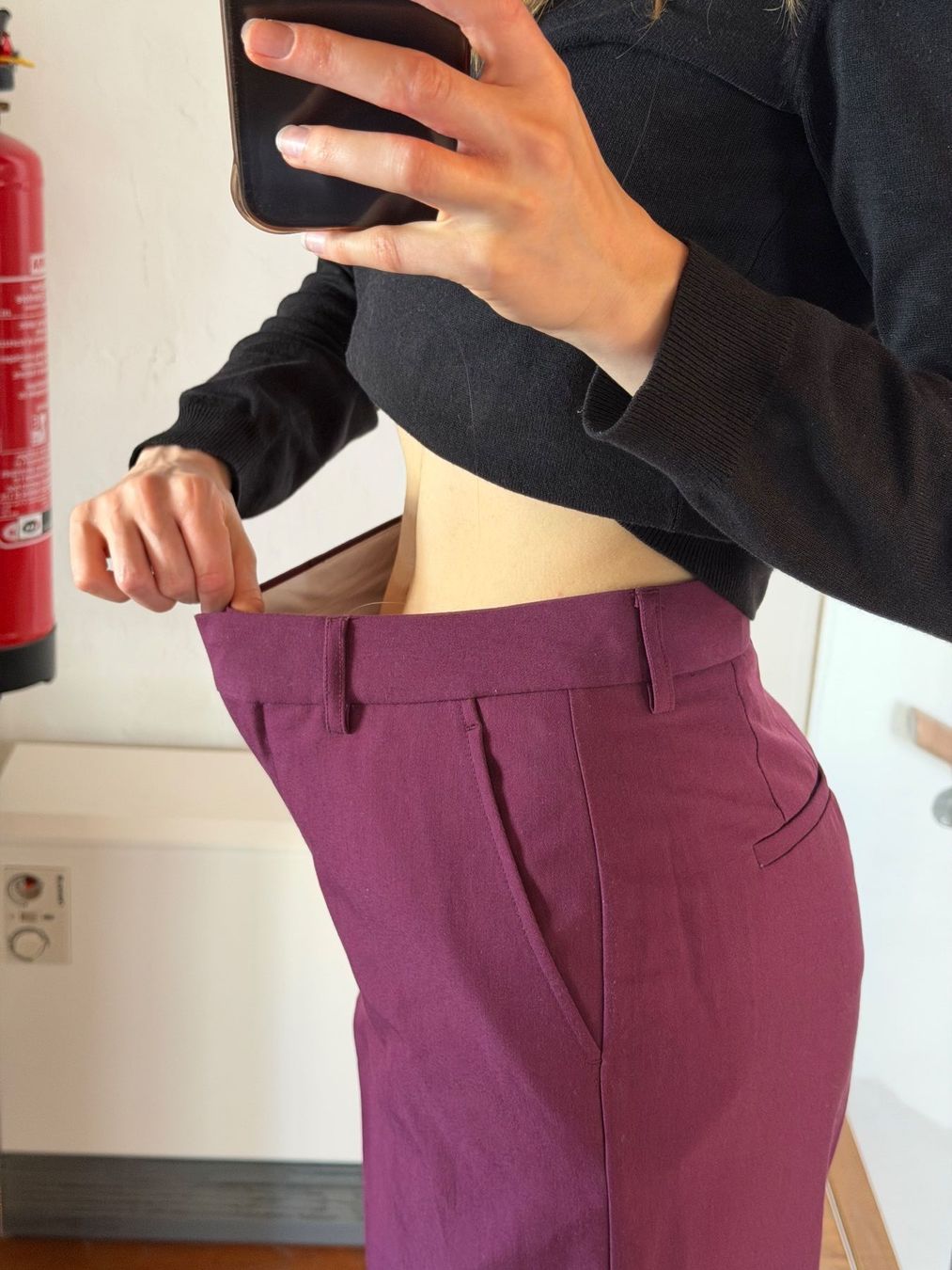 Pantaloni: JJXX Hose lila – Nuovo (secondo la descrizione) da Zürich venduto da ele_c8mx 1