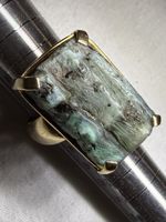 Goldring 18k mit echt  Alexandrit