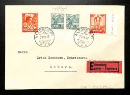1937 DOPPELPRÄGUNG (202y.DP1) ALTORF (SCHF) SBK = Sfr. 380.-