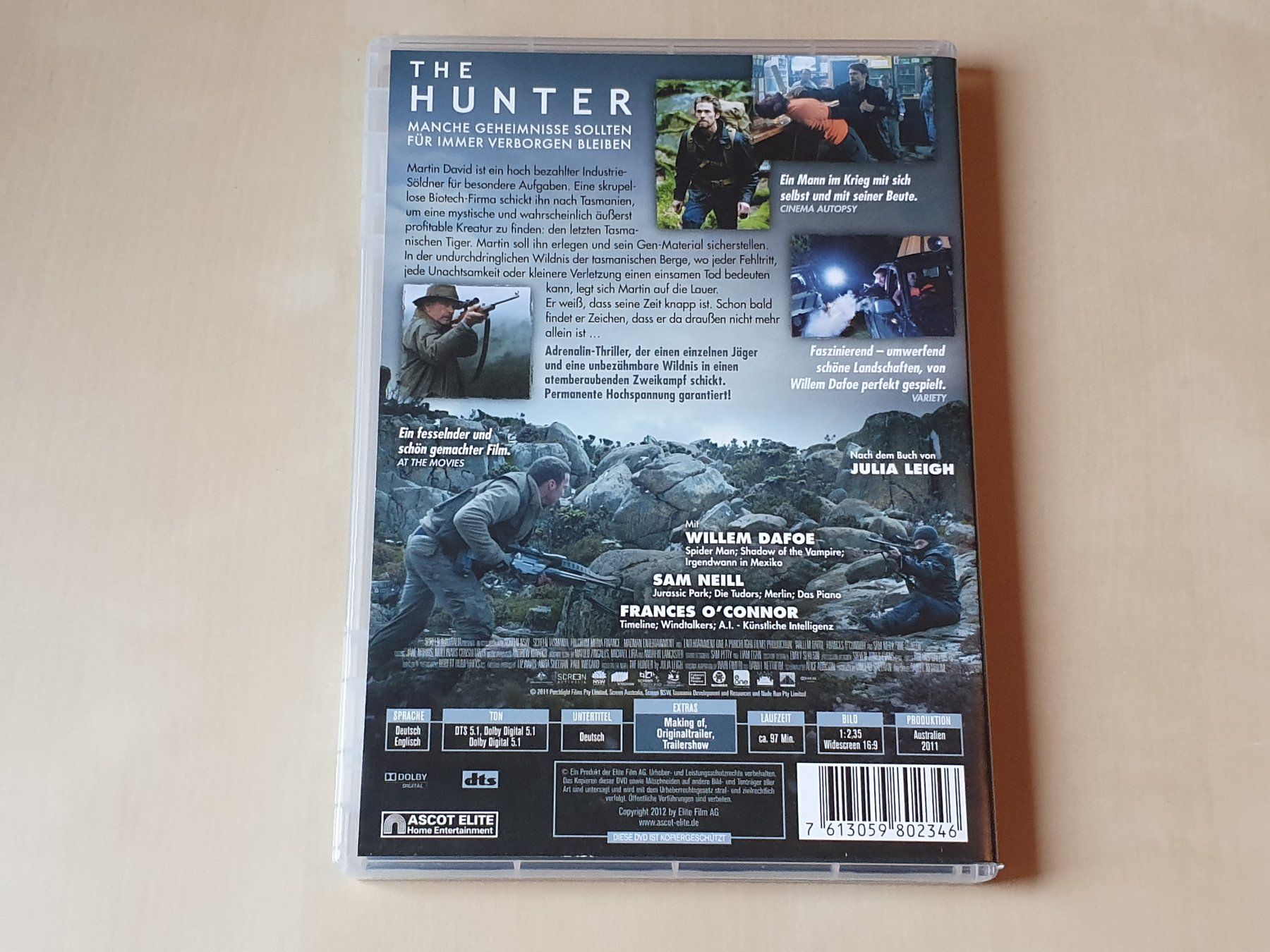 Tous les DVDs: The Hunter – D'occasion à Stansstad par collectorsshop 1