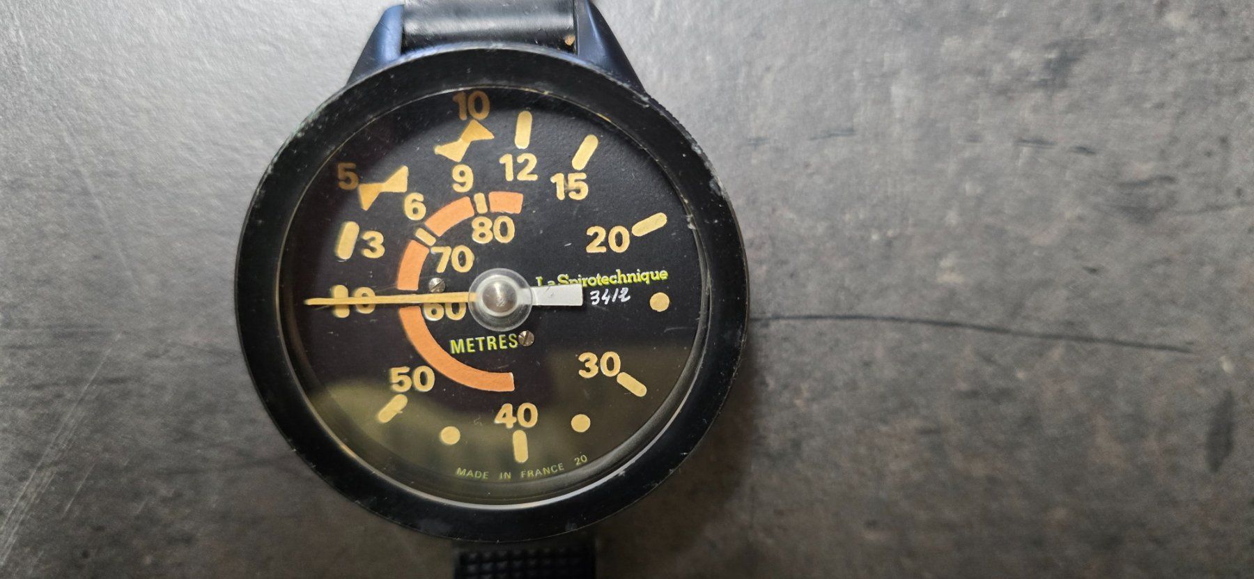 Mesurer: Profondimètre + Mano de surface LaSpirotechnique Vintage – D'occasion à Chamoson par eddygh 2