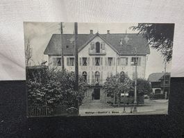 Ansichtskarte Wohlen Gasthof zum Bären gelaufen 1940