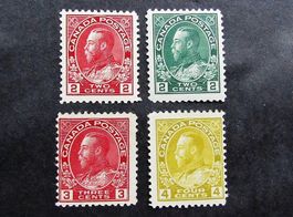 Breifmarken Kanada King George 1922 Lot