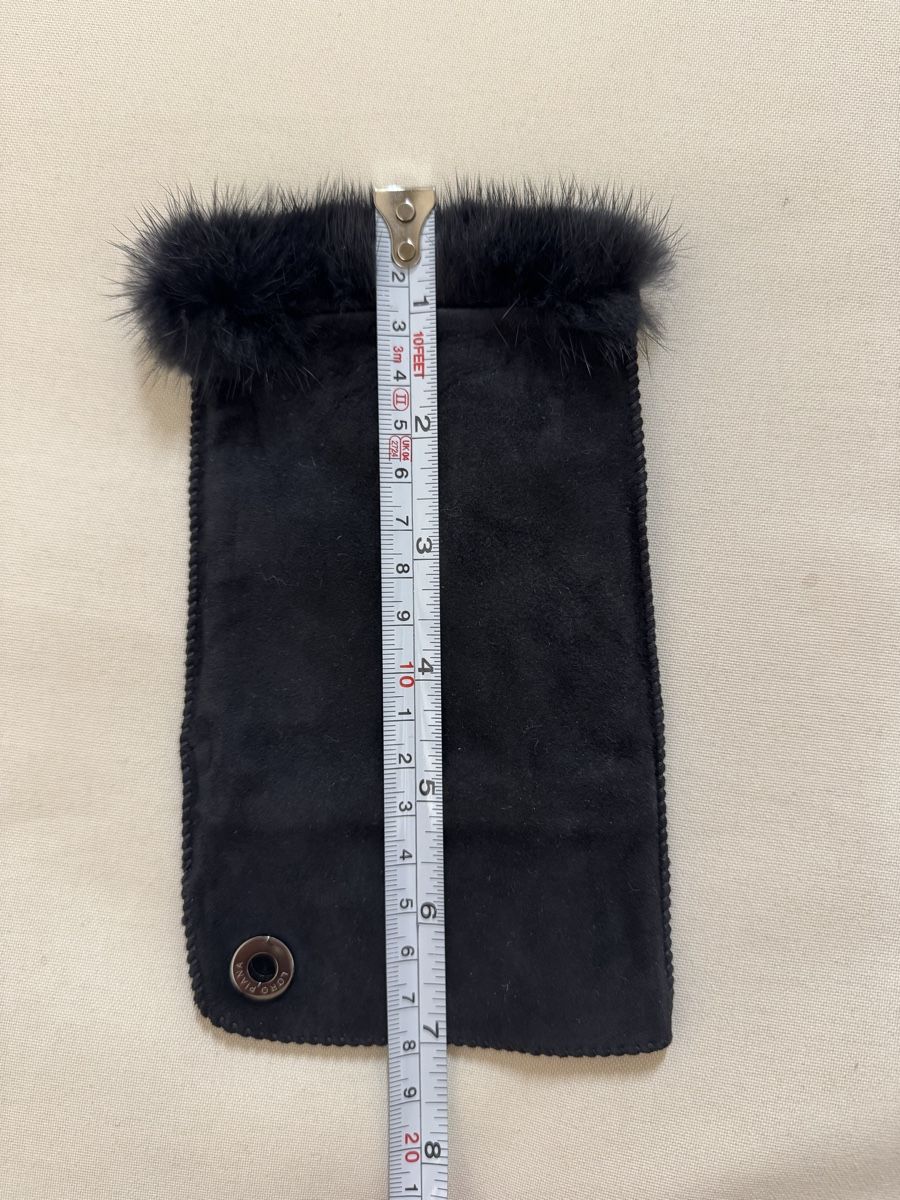 Loro Piana Handschuhe & Handstulpen: Luxury Italian Fingerless Leather Gloves – Neu (gemäss Beschreibung) aus Vésenaz von ann_7knk 3