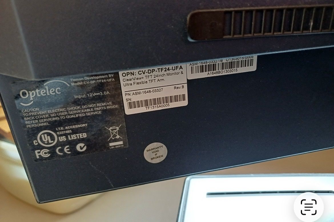 Monitor: Optelec ClearView+ Bildschirmlesegerät – Usato da Baar venduto da stef96 1