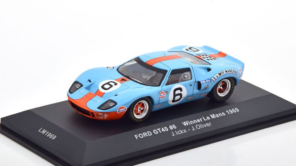 Le Mans 24h 1969 - Winning Ford GT40 #6 - Ickx/Oliver