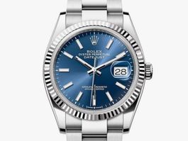 Rolex Datejust 36 – Ref. 126234 – blau - ungetragen