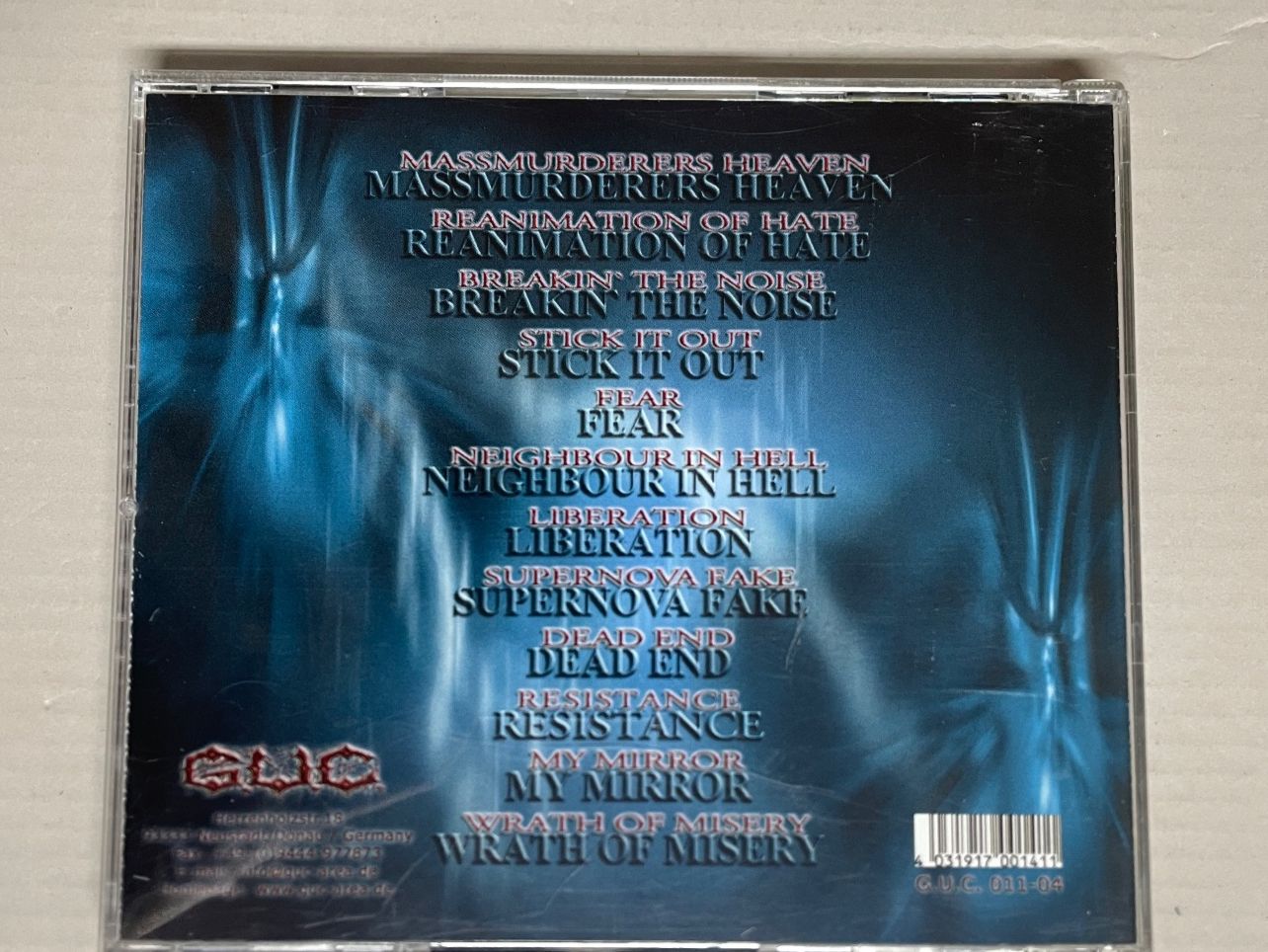 CD: Uppercut - Reanimation Of Hate - Thrash – Usato da Muri b. Bern venduto da AdidasCollector 4