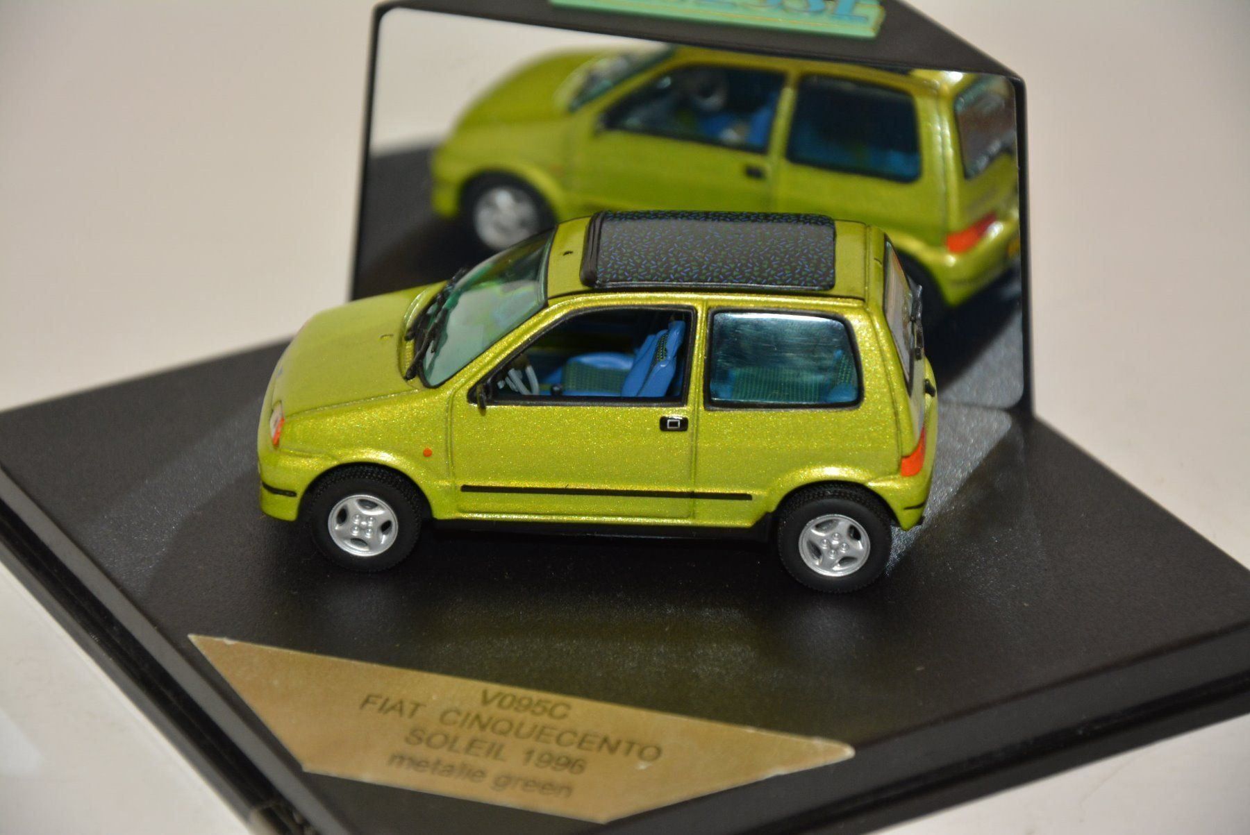 Fiat Modellini d'auto: Fiat Cinquecento Soleil 1996  , 1:43 – Nuovo (secondo la descrizione) da Goldach venduto da Feivel9 1