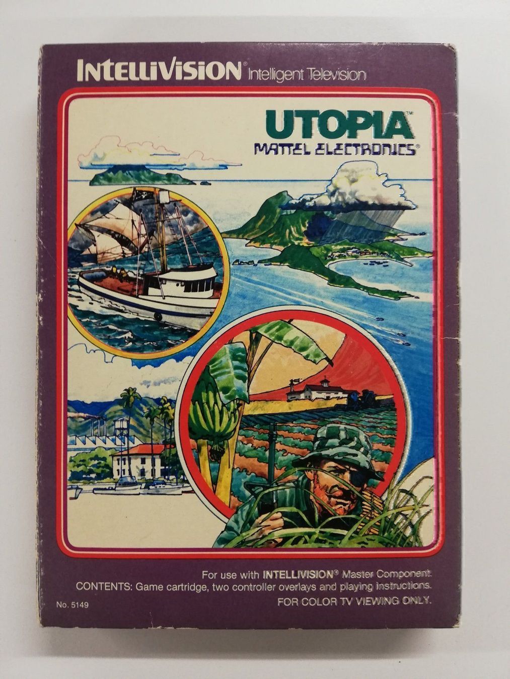 Giochi: Utopia / Mattel Intellivision – Usato da St. Gallen venduto da zorro_dc