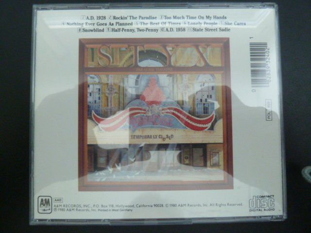CD: STYX - Paradise Theater – Usato da Au ZH venduto da sikoku 2