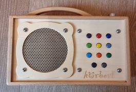 Hörbert Kinder Musikspieler aus Holz