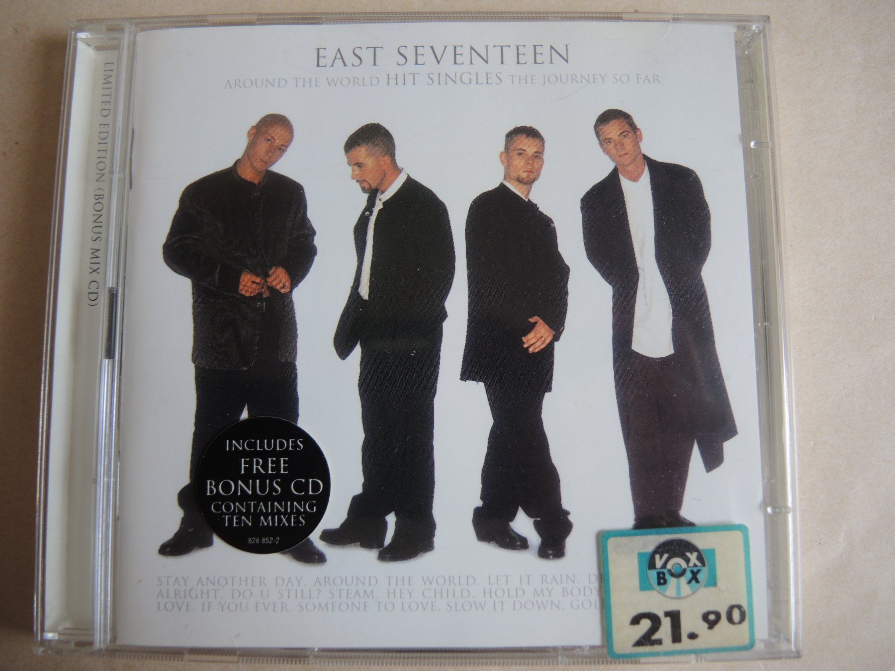 CD: East Seventeen CD Hit Singles + Bonus CD – Usato da Rorschach venduto da maeck8