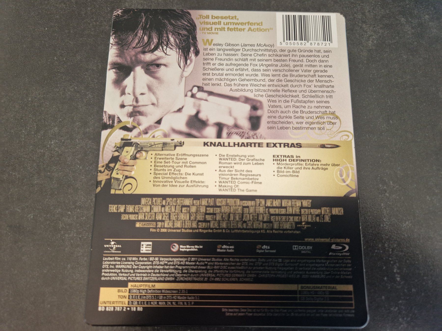 Tutti i DVDs: Wanted Steelcase DVD Topzustand – Usato da Buchs SG venduto da Herc01 2