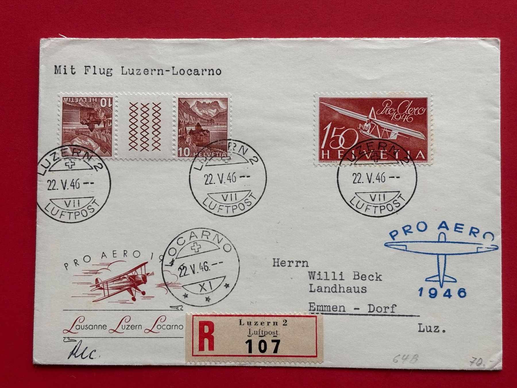 Tutti i francobolli: Kleine Briefmarkensammlung – Usato da Kriens venduto da Schweinsforelle 6