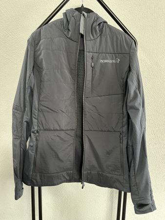 Norrøna falketind alpha90 insulated Zip Hood, S, schwarz