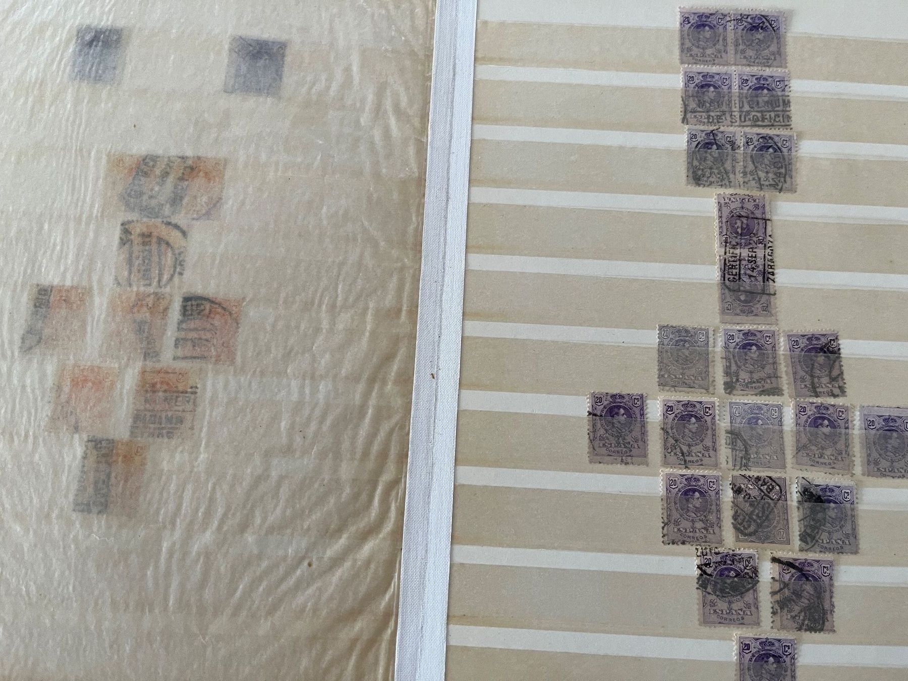 Tutti i francobolli: Briefmarken Sammlung Album Spanien – Usato da Stetten AG venduto da Brissago25 5