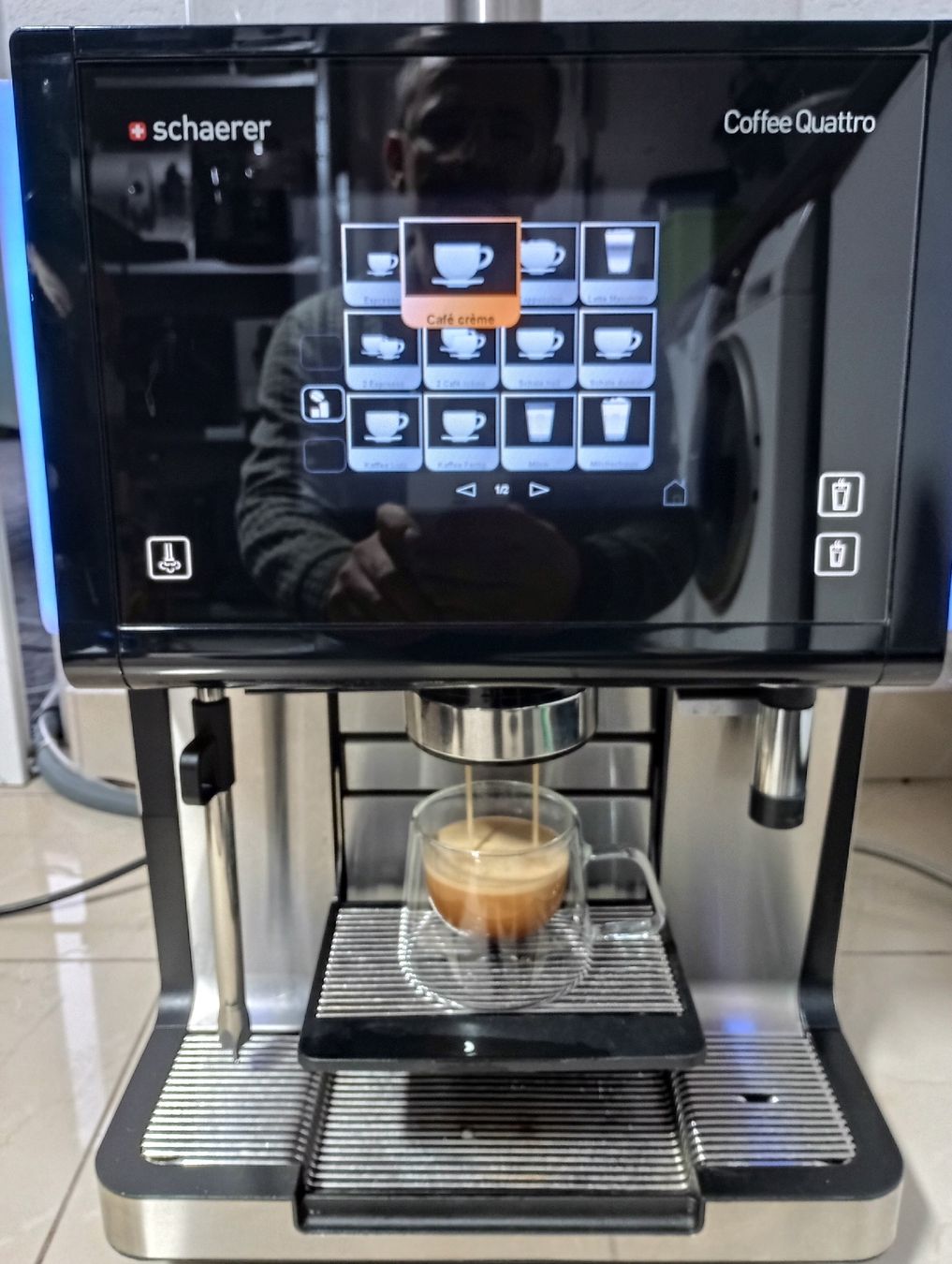 Schaerer Kaffeemaschinen & Espressomaschinen: Schaerer Coffee Quattro Gastro-ab Service-Zustand ⭐️9.5/10 – Gebraucht aus Oensingen von Sip77 3