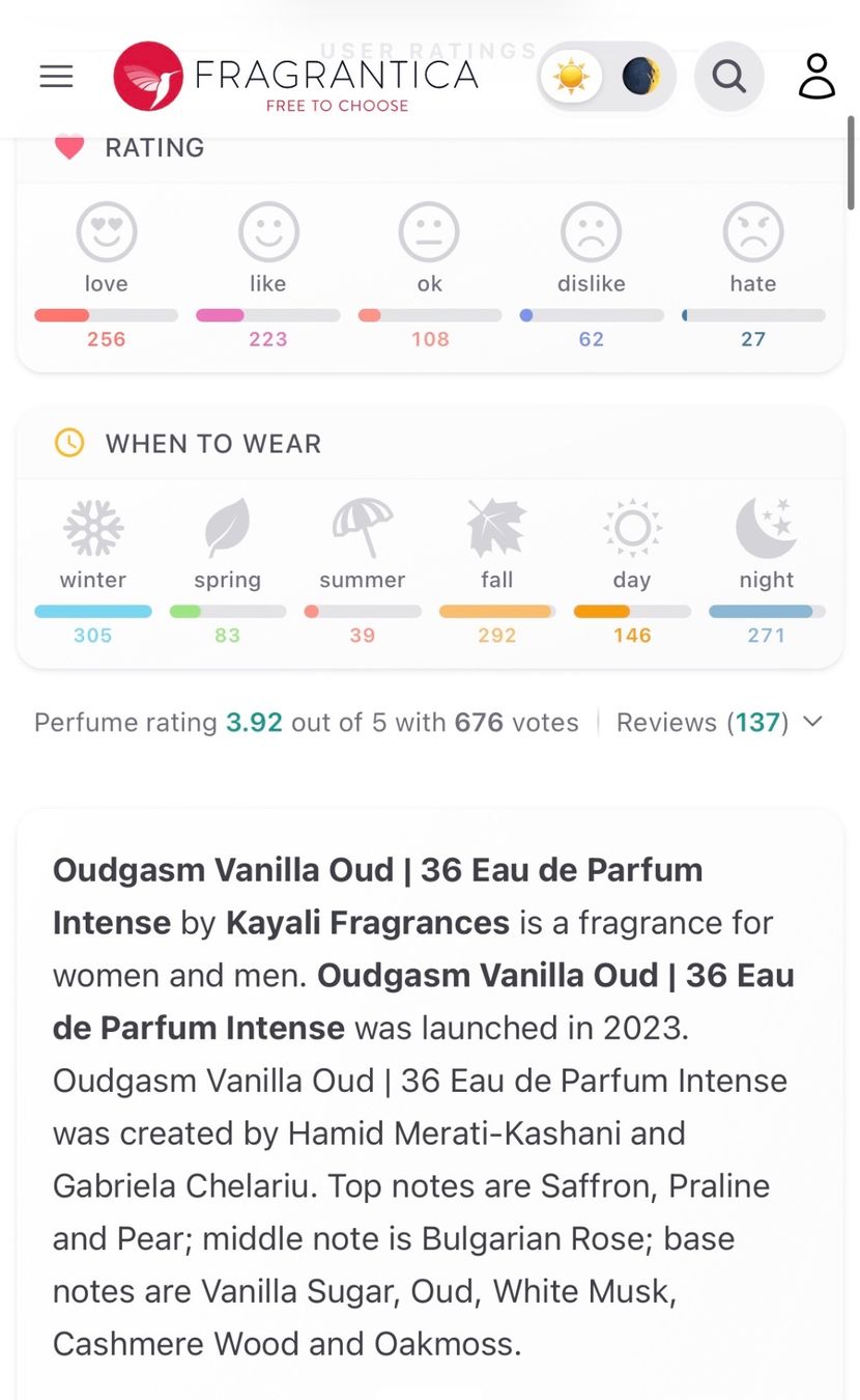 Kayali Profumi & Eau de Toilette: KAYALI OUDGASM VANILLA OUD | 36 EDP Duftprobe - 2 ml – Usato da Zürich venduto da deruja 4