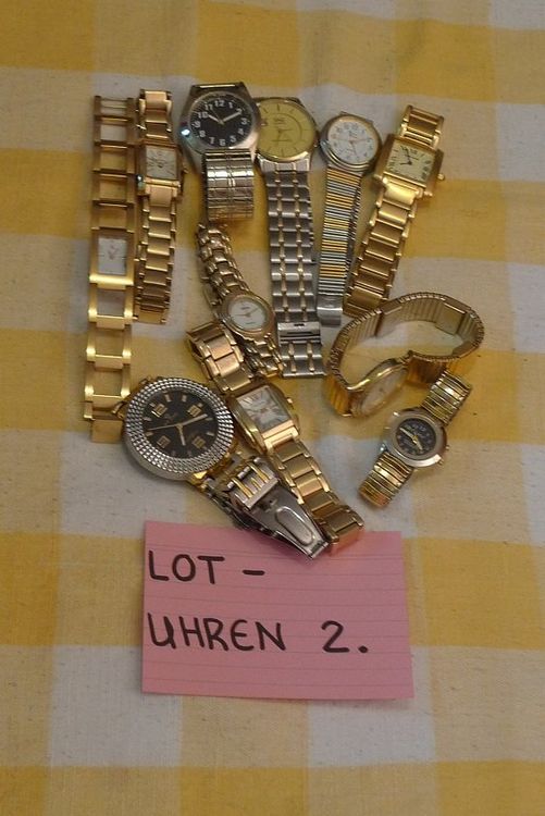 Orologi: LOT-UHREN 2. – Difettoso da Bern venduto da bn1640 3