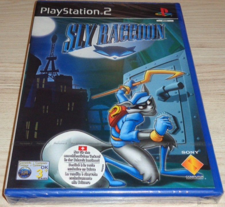 Sony Giochi: Sly Raccoon ***SEALED*** (PS2) – Nuovo e nell'imballaggio originale da Thun venduto da Gameparadise