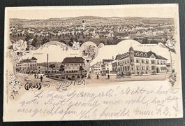 Gruss aus Kloten Litho 