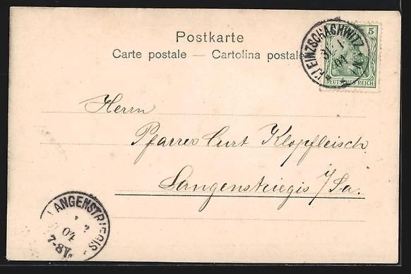 Cartoline postali: AK Lausanne, Strassenpartie mit Kirche – Usato da Berlin venduto da bartko-reher 1