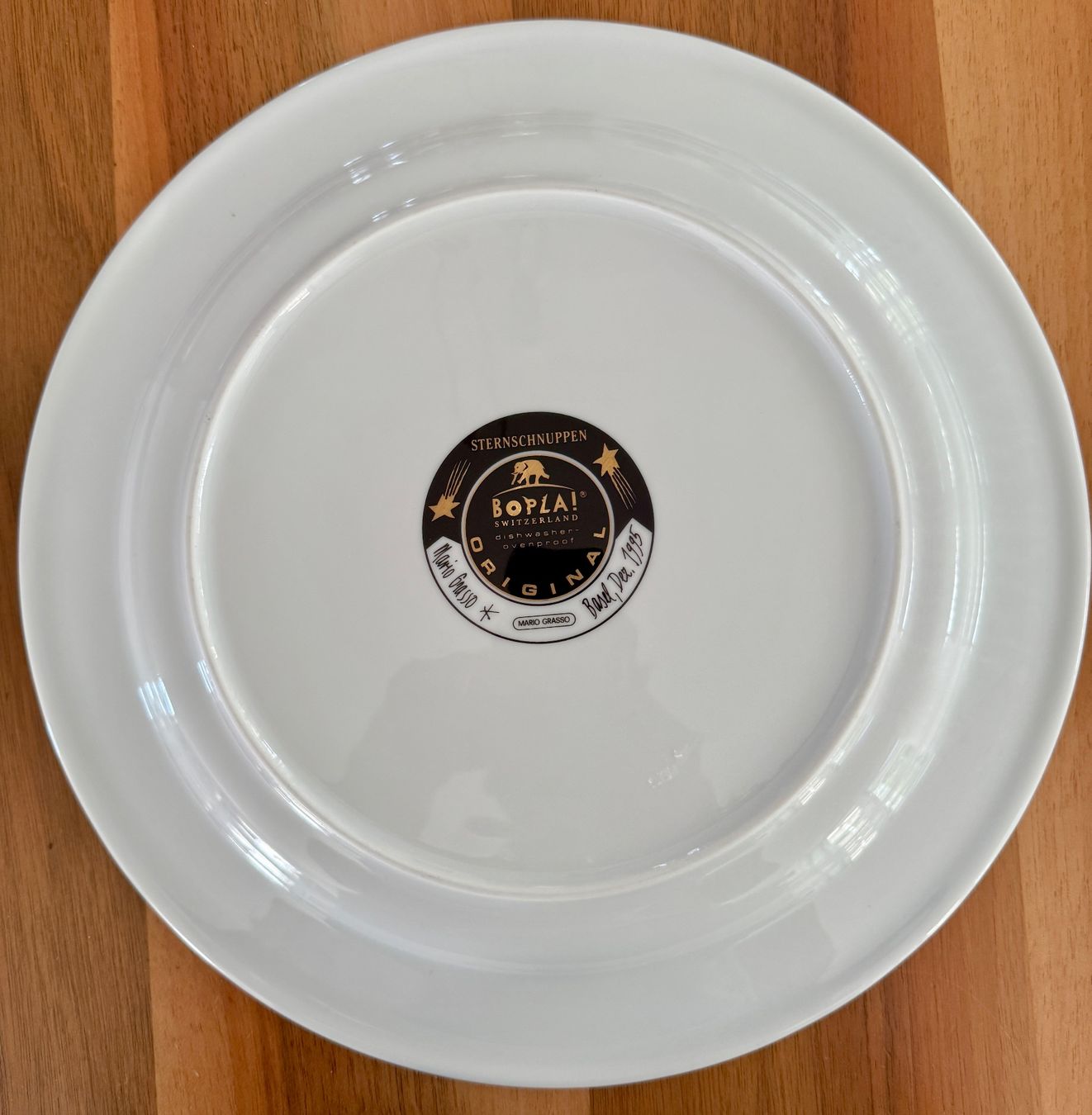 Bopla Assiettes: BOPLA Maxiteller Platzteller Sternschnuppen Mario Grasso – D'occasion à Rothrist par Luckywinner 1