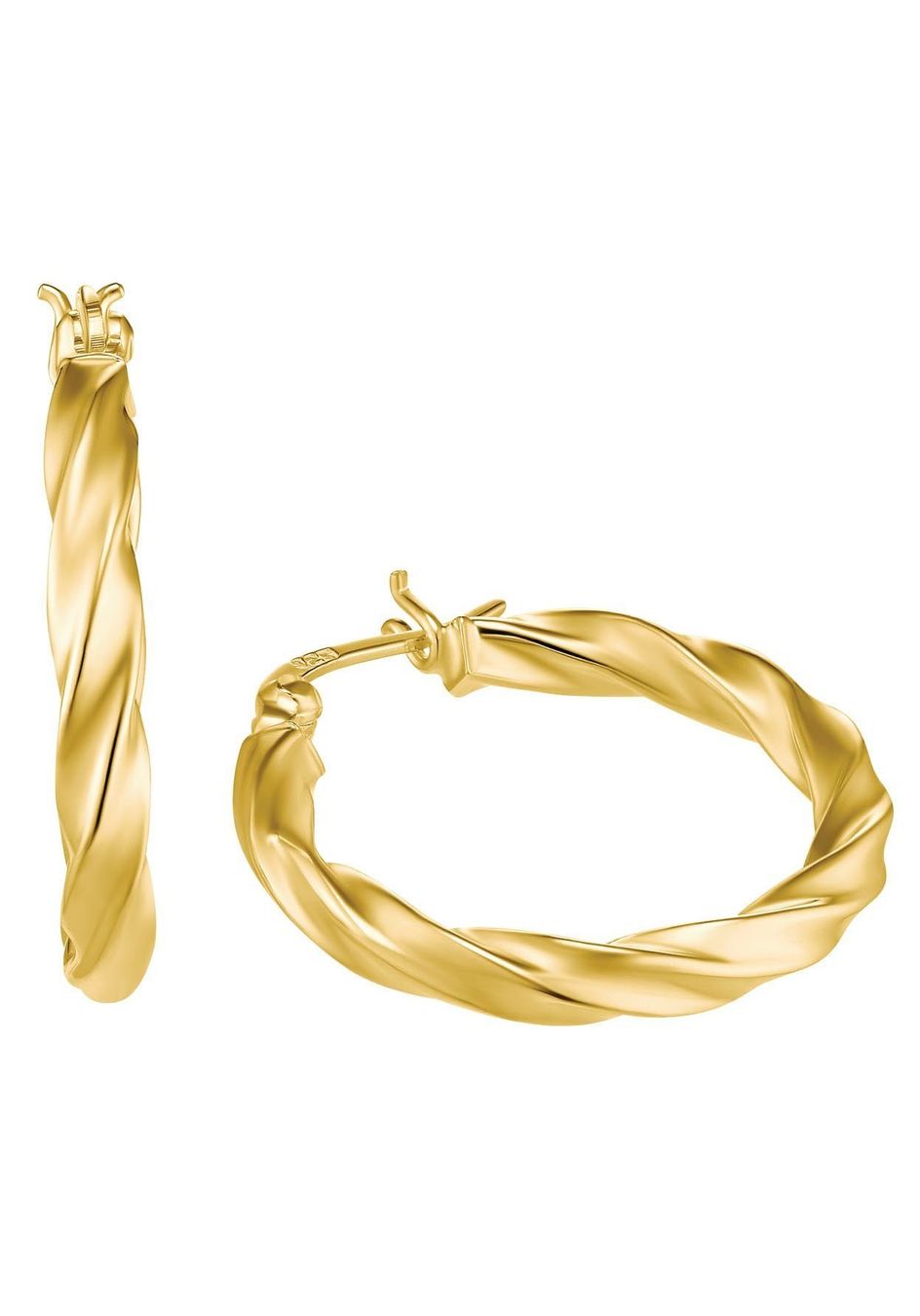 Orecchini pendenti & Orecchini a lobo: creolen aus Gold – Nuovo e nell'imballaggio originale da Hemmental venduto da Fantasie1