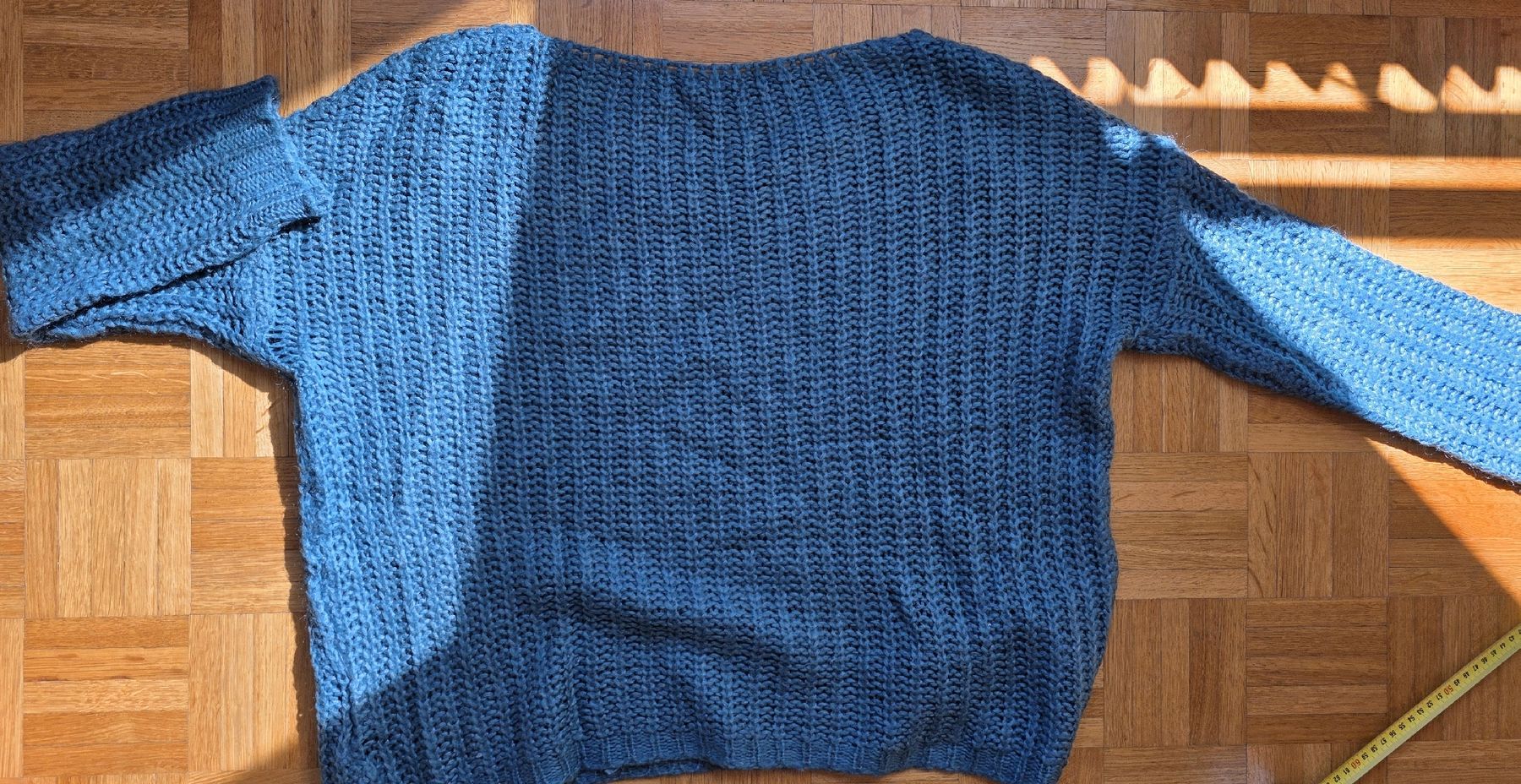 Pullover & Sweatshirts: Pull en laine bleu/vert XL – Gebraucht aus Yverdon-les-Bains von van_dq65 5