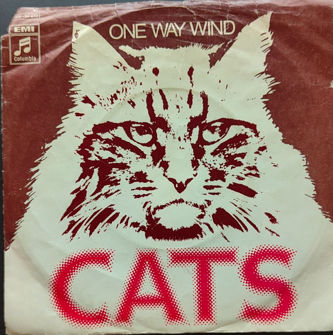 Dischi in vinile: Vinyl Single Cats - One Way Wind – Usato da Langenthal venduto da Modo39