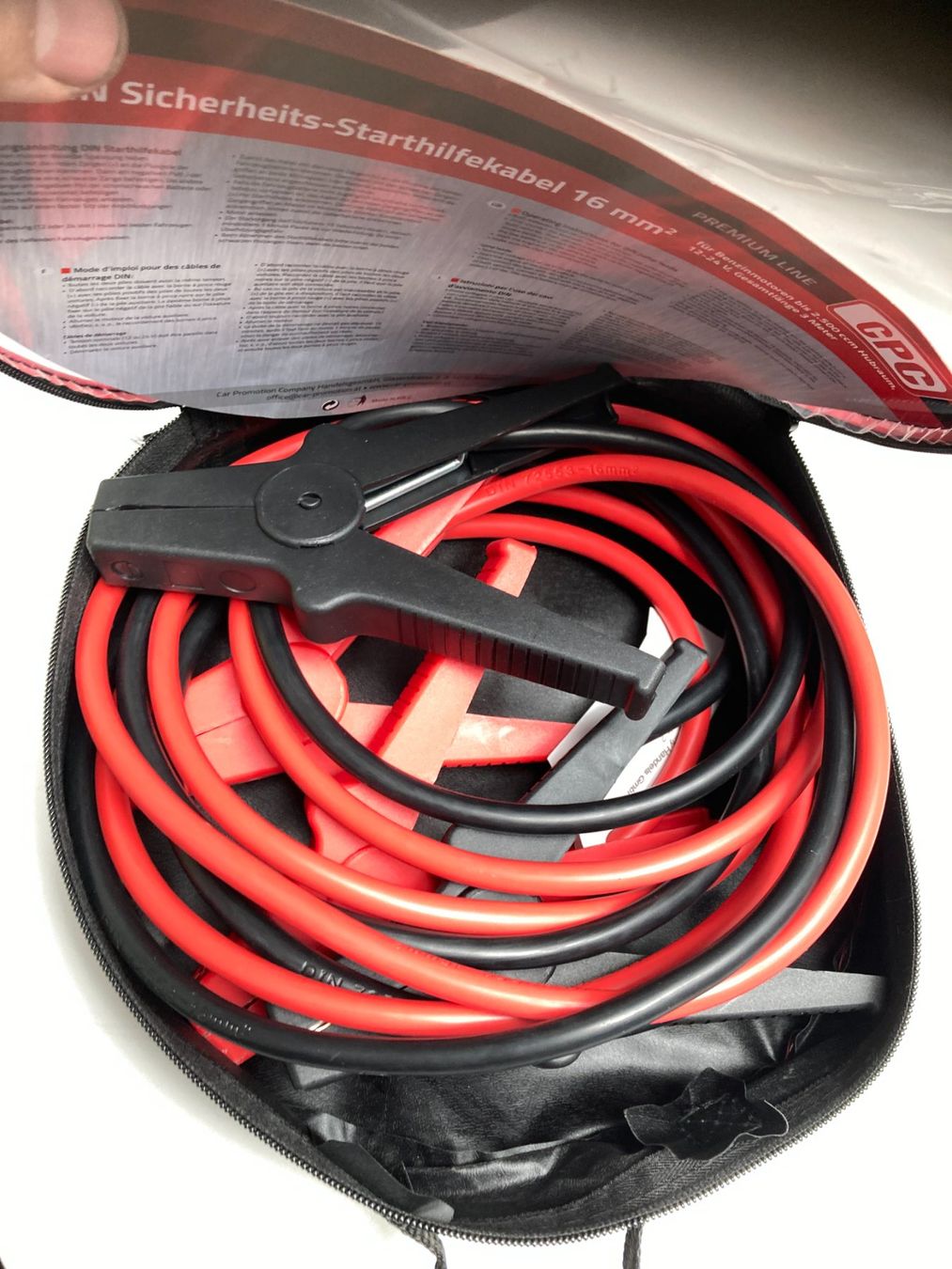 Cavi: Starthilfe Kabel Pannenhilfe – Nuovo e nell'imballaggio originale da Cham venduto da WB2223 2