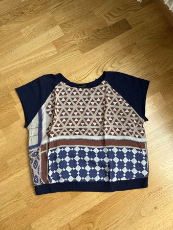T-shirt boxy Roberto Collina, taglia M